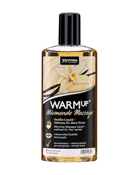 Warmup Warming Massage Liquid - Vanilla