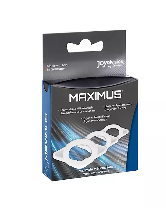 MAXIMUS Cock Ring Set - 3 Pack