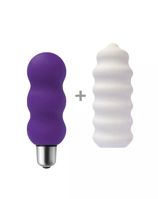 Joystick Micro-vibrator Set - Papillon