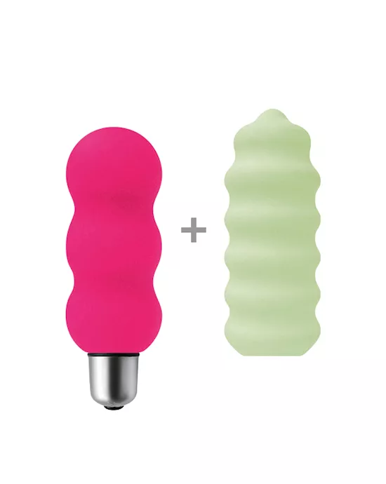 Joystick Micro-vibrator Set - Papillon