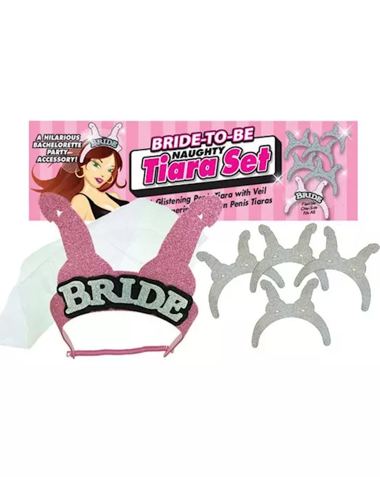Naughty Bridal Tiara Set
