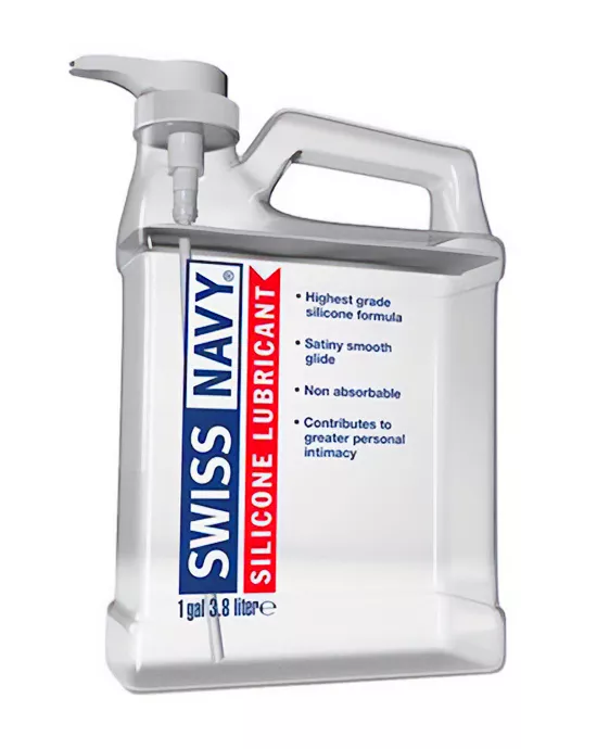 Swiss Navy Silicone Based Lubricant 3785ml