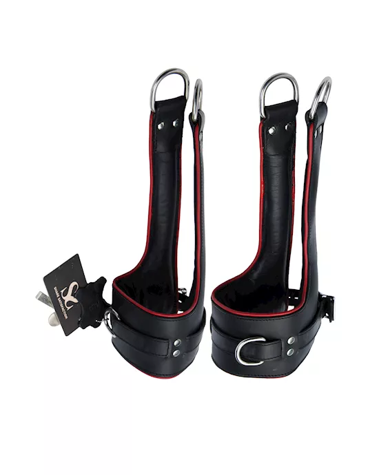 Bound X Tall Leather Suspension Cuffs