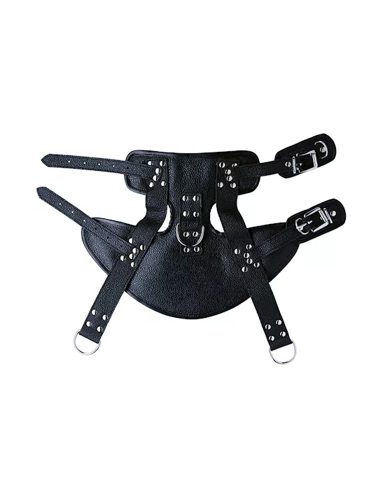 Bound X Leather Suspension Ankle Cuffs