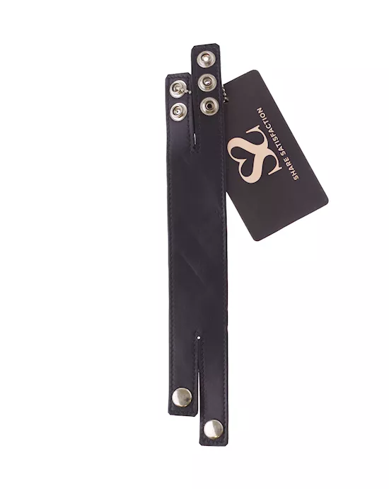 Bound X Adjustable Leather Cock Cuff