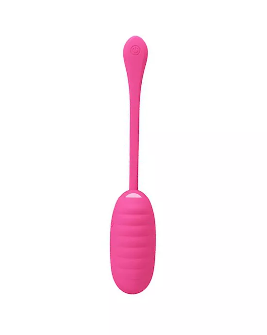 Kirk Liquid Silicone Remote Egg Vibrator - 7.7 Inch