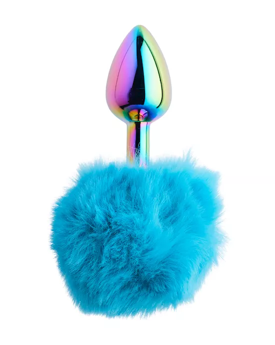 Kinki Rainbow Rabbit Bunny Tail Plug