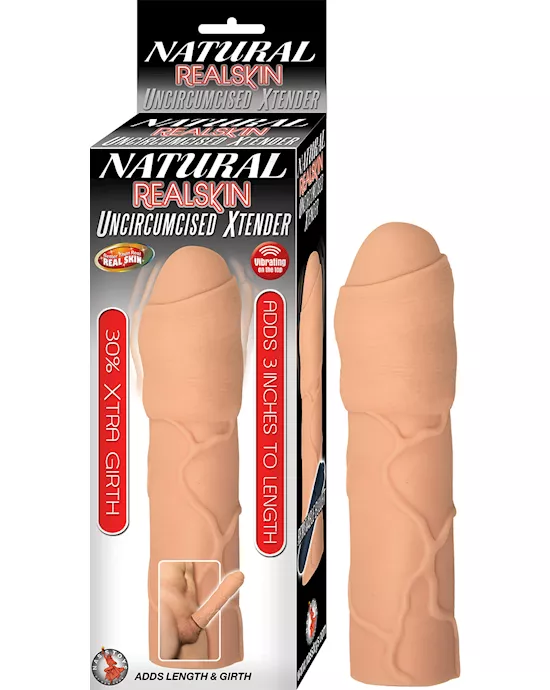 Nass Toys Uncut Vibrating Penis Extender