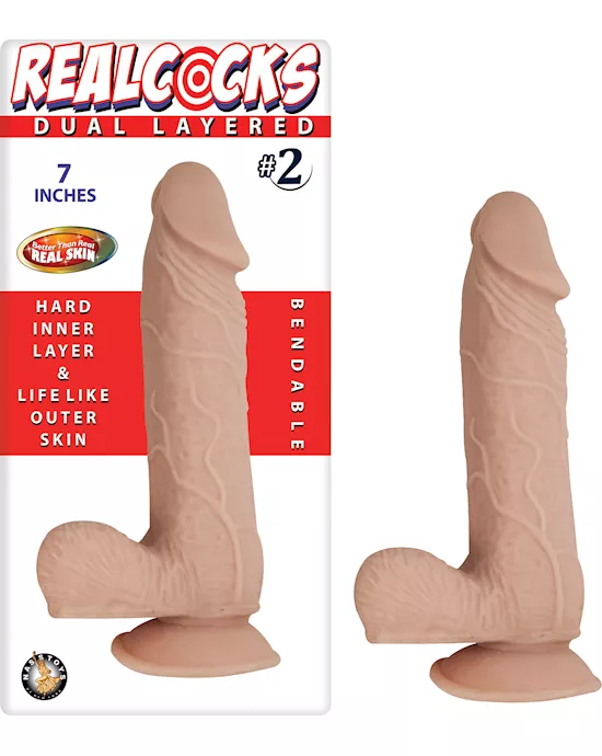 Nass Toys Dual Layered Dildo No.1