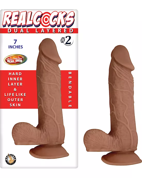 Nass Toys Dual Layered Dildo No.1