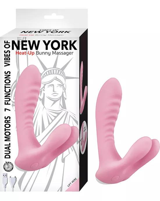 Nass Toys Vibes Of New York Heat Up Bunny Massager