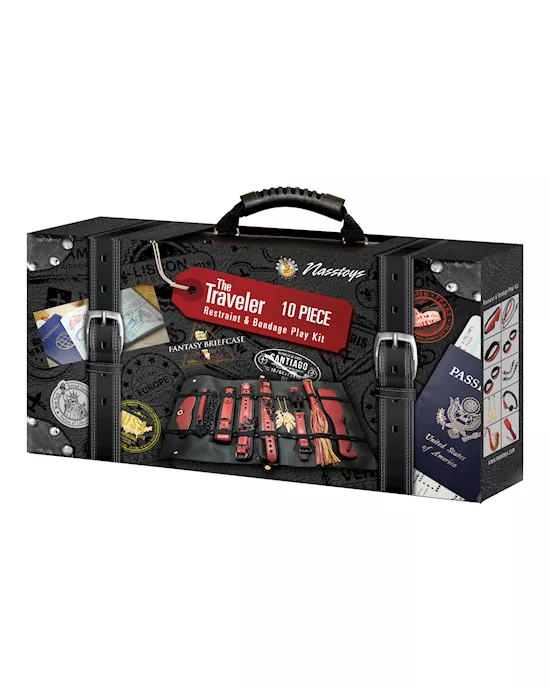 The Traveler 10 Piece Restraints & Bondage Play Kit 