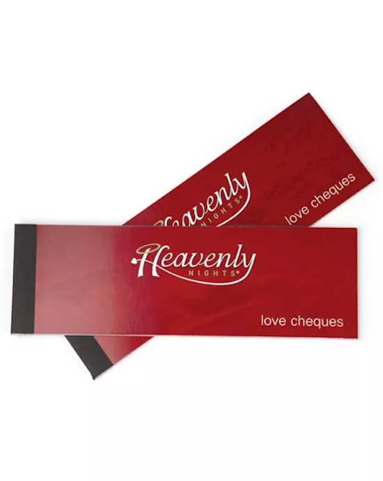 Heavenly Nights Love Cheques
