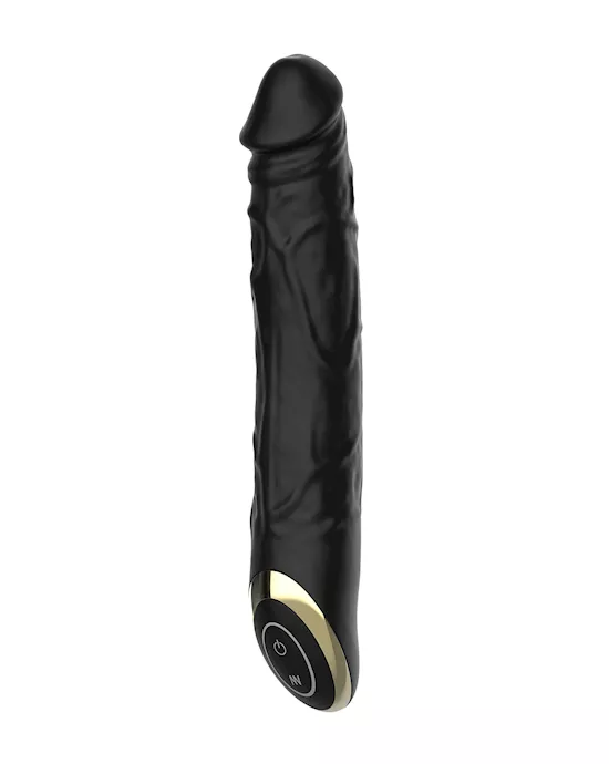 Amore-Vibrating Dildo - Black