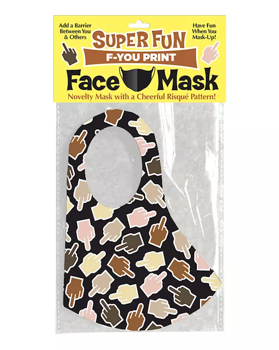 Super Fun F U Finger Mask
