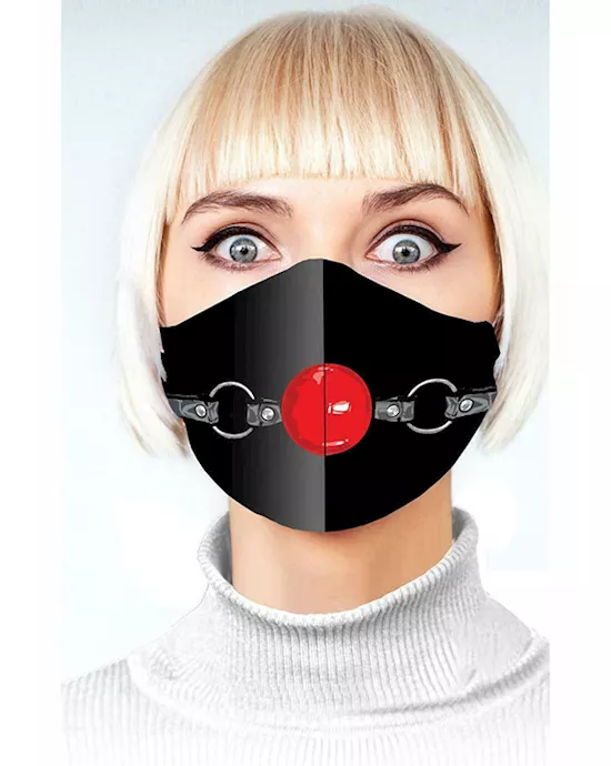 Super Naughty Ball Gag Mask
