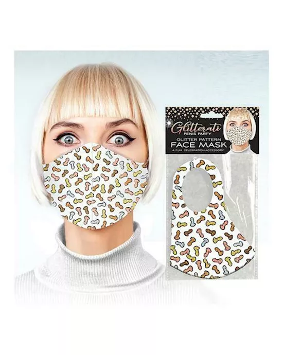Glitterati Face Mask