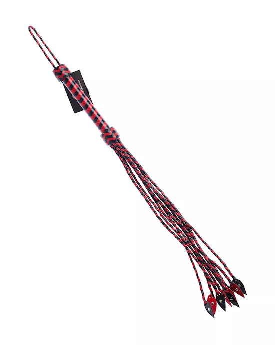 Bound X Leather Leaf Stud Tip Cat O Nine Tails