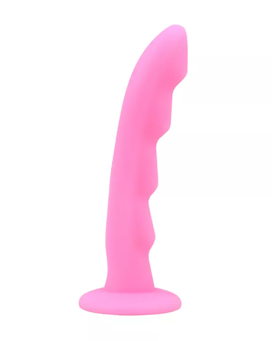 Pink Segmented Dildo