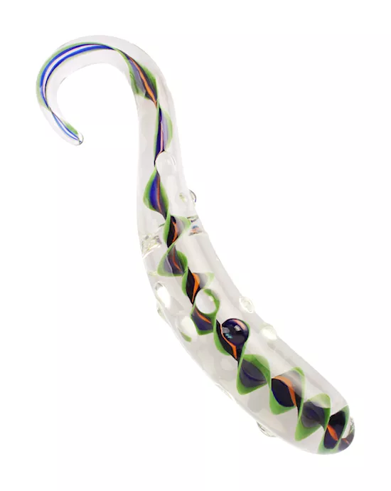 Lucent Drop Glass Massager