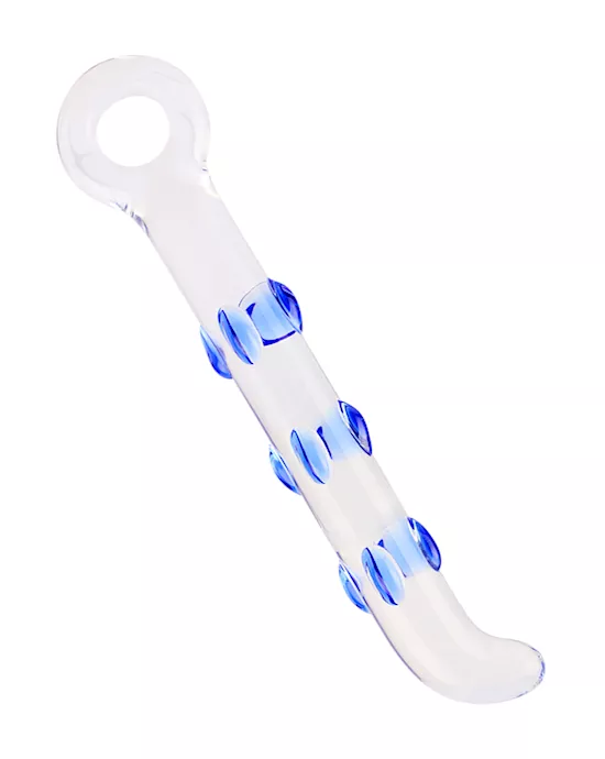 Lucent Spire Beaded Glass Massager
