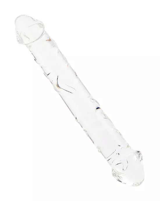 Lucent Large Double Ended Glass Dildo