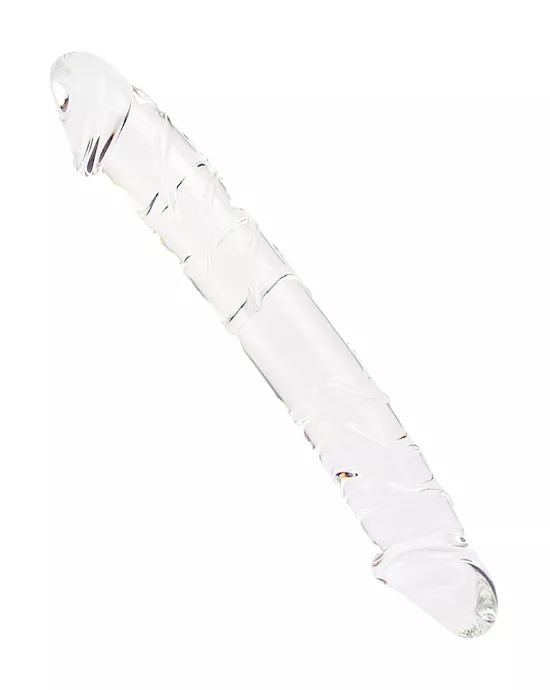 Lucent Small Double Ended Glass Dildo