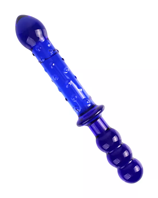 Lucent Textured Glass Massager
