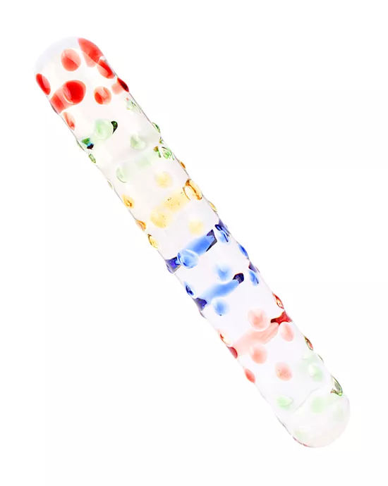 Lucent Textured Glass Massager