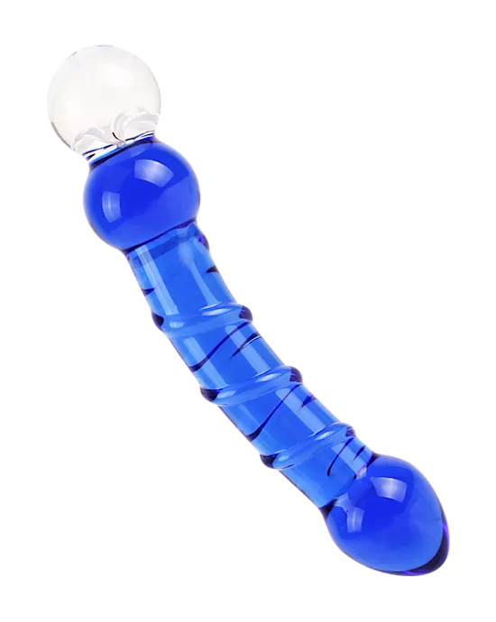 Lucent Fleur Glass Dildo