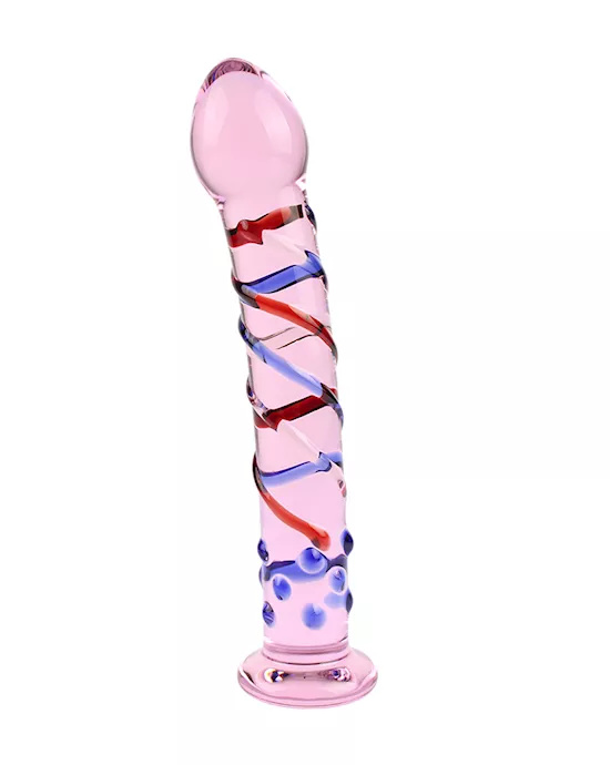 Lucent Flambe Glass Dildo