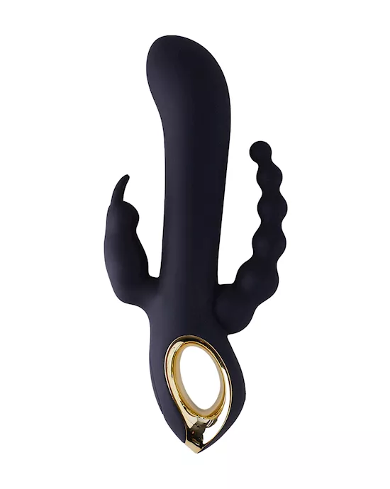 Share Satisfaction Trinity Triple Stimulation Rabbit Vibrator