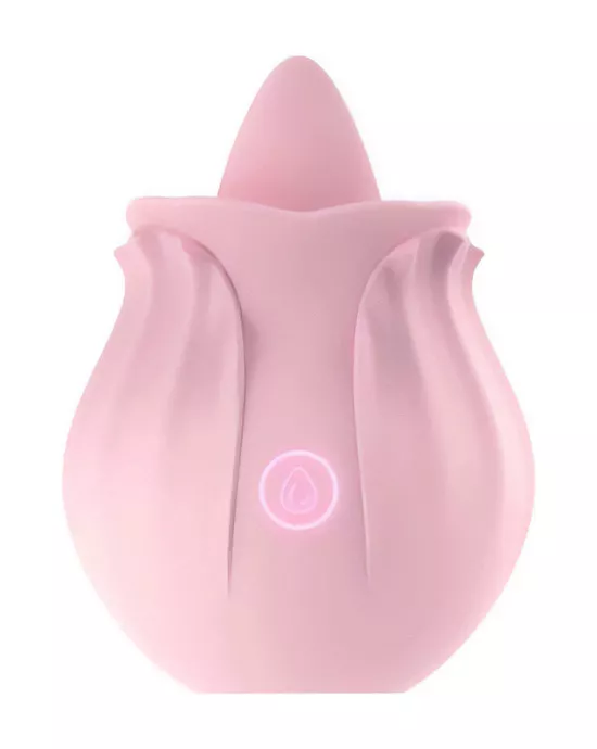Amore Romantic Rose Licking Vibrator
