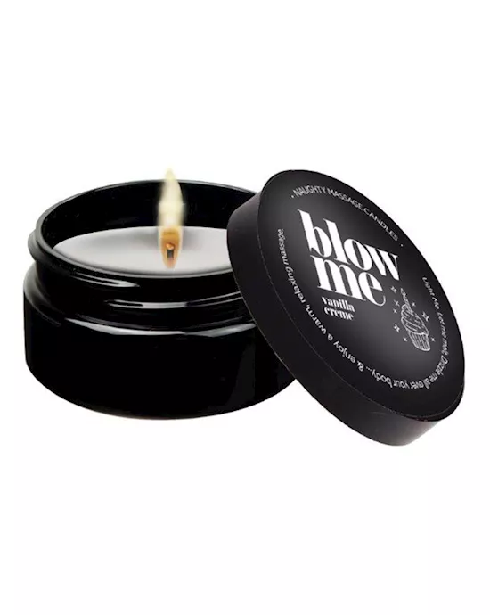 Kama Sutra Massage Candle Blow Me Vanilla Creme