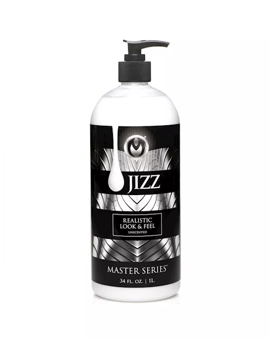 Master Series Jizz Water Based Cum Lubricant 1l
