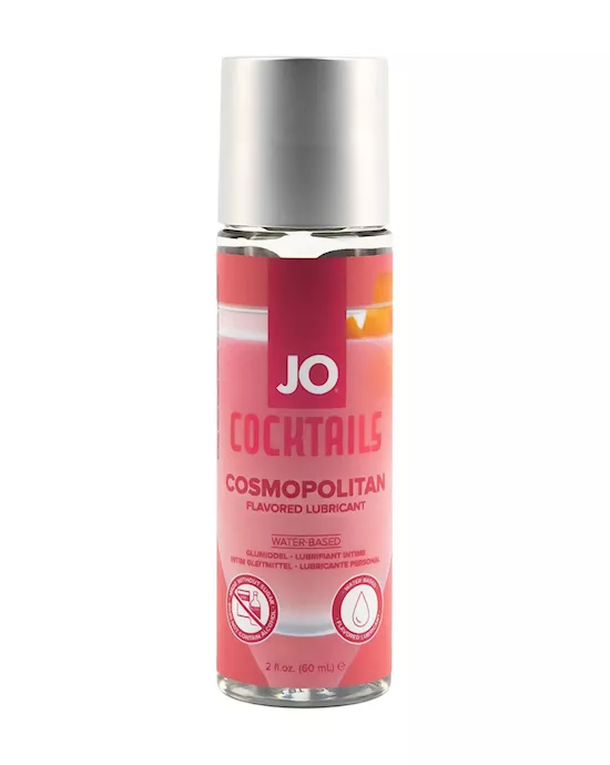 Jo Cocktails Cosmopolitan Flavoured Lubricant 2oz / 60ml