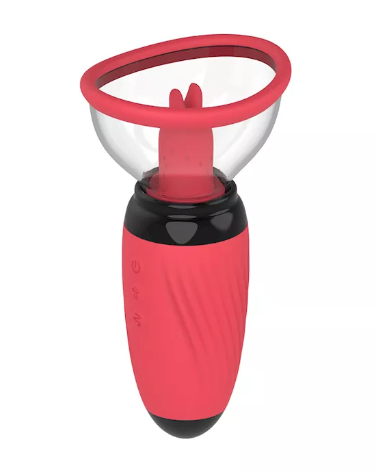 Amore Blush Suction Vibrator