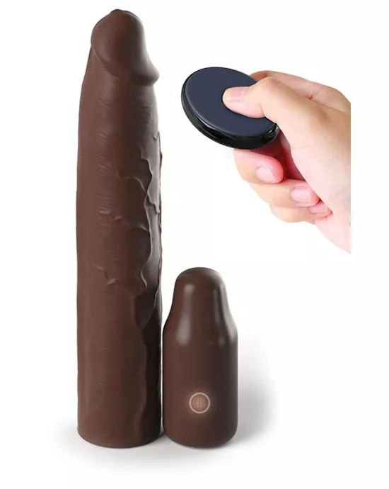 Fantasy X-tensions Elite Sleeve With 3-inch Vibrating Plug