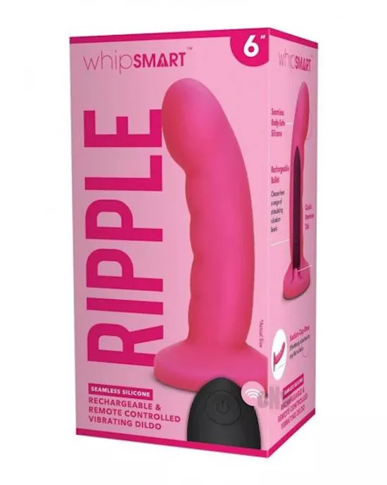 Whipsmart Curved Ripple Dildo