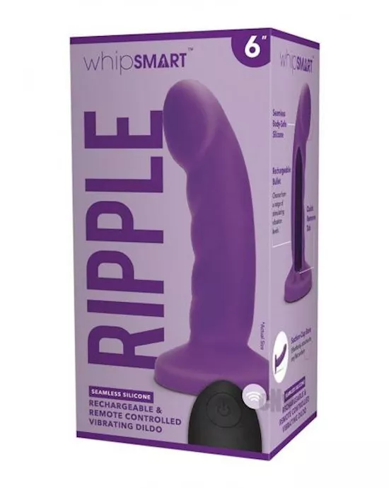 Whipsmart Curved Ripple Dildo