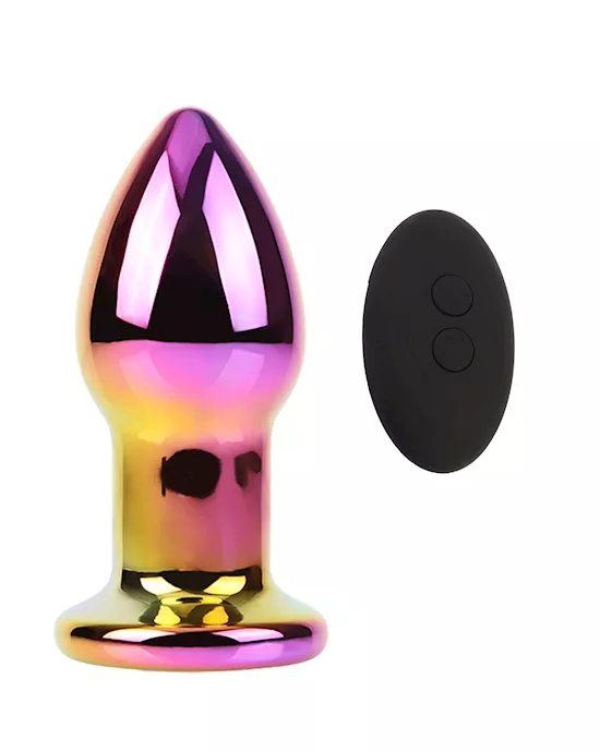 Ariel Vibrating Glass Butt Plug