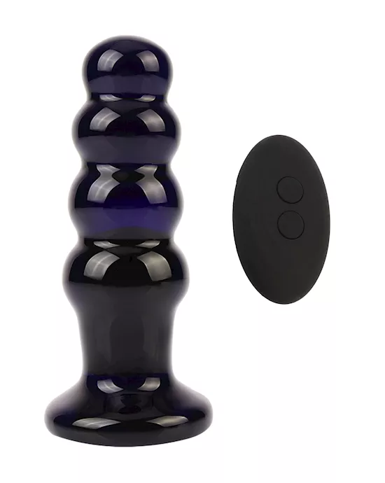 Eris Vibrating Glass Anal Beads
