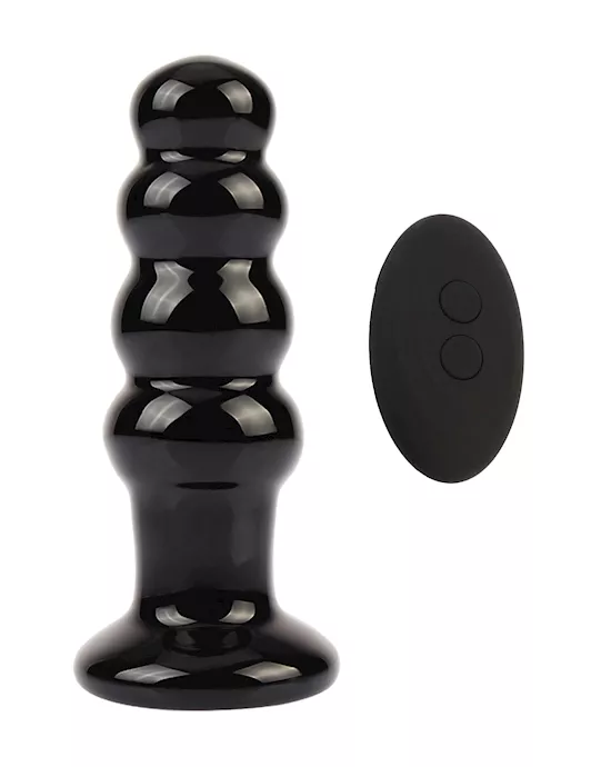 Eris Vibrating Glass Anal Beads