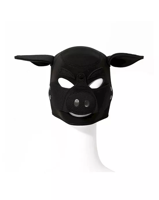 Pig Play Hood With Detachable Snout