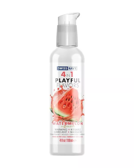 Swiss Navy Playful 4 In 1 Watermelon