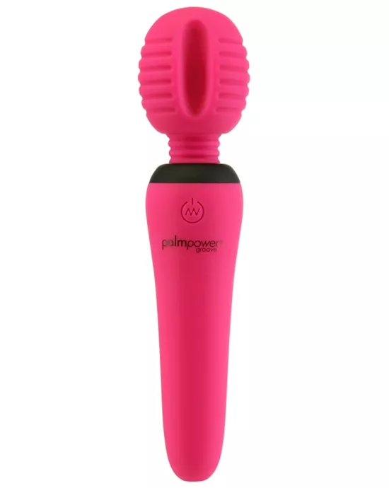 Palm Power Groove Mini Wand Fuchsia