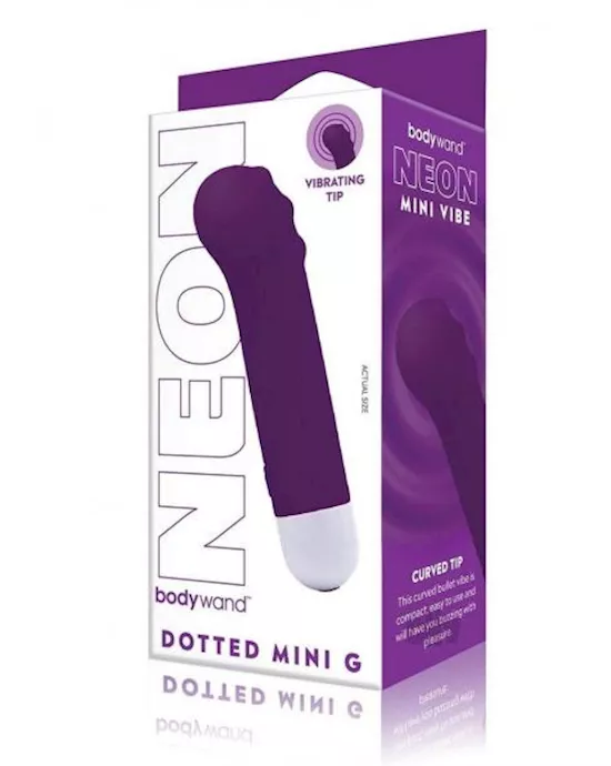 Bodywand Dotted Mini G Neon Prp