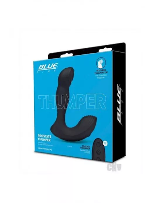 Blue Line Thumper Black