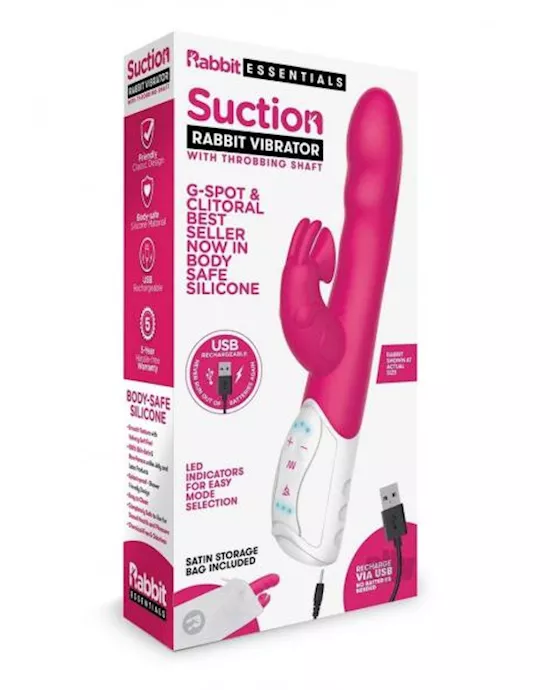 Re Recharge Clit Suction Rabbit