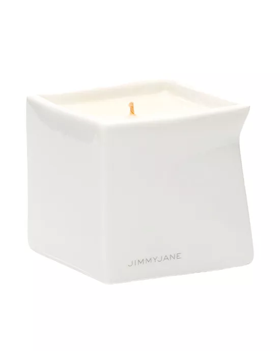 Jimmyjane Natural Red Tobacco Massage Oil Candle